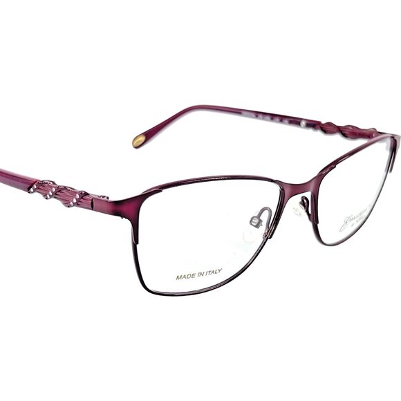 Safilo Emozioni EM4390 Womens Eyeglass Frame 0LHF Burgundy